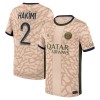 Officiële Voetbalshirt Paris Saint-Germain Hakimi 2 Vierde Jordan 2023-24 - Heren